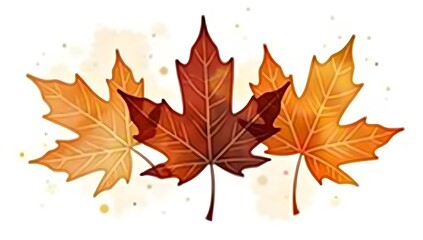 Fototapeta premium Abstract art inspired by autumn colors and textures, blending warm seasonal tones into layered shapes, patterns, and soft gradients. AI-Generated!