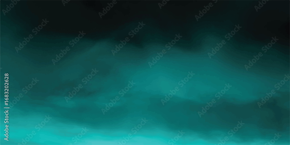 Poster abstract gradient background in teal and dark tones softly textured suitable for artistic digital de