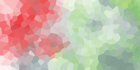 Abstract geometric mosaic in red green and grey colors for modern backgrounds and designs