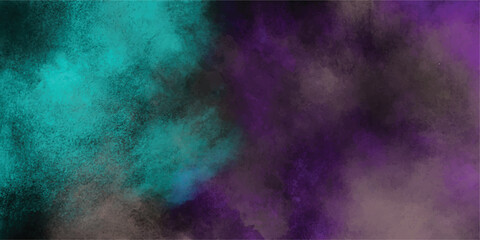 Abstract watercolor texture in teal and purple hues featuring a painterly cloudy textured background ideal for digital design elements