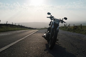 motorcycle on road