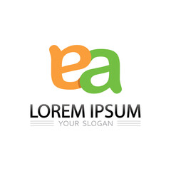 Luxury elegant letter A vector logo design for premium branding and business