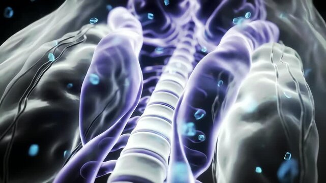 The neural tube closes in slow motion, shimmering with bioluminescent light, the foundation of the spinal cord and brain forming in symmetry