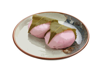 日本食　さくら餅　和菓子