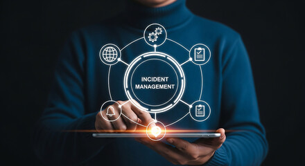 Incident Management System Business Process IT Service Digital Solutions Cyber Security and Risk Management via Mobile