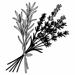 black and white flower