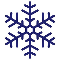 Snowflake Icon graphic. Eps 10. Vector illustration.