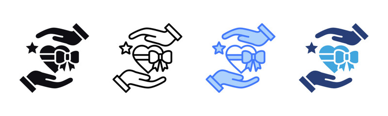 Loyalty icon sheet multiple style collection