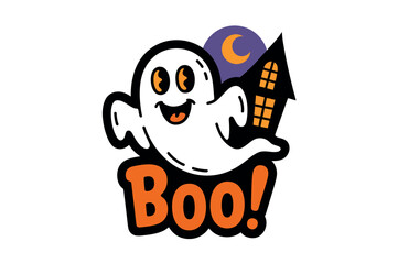 Cute Ghost with 