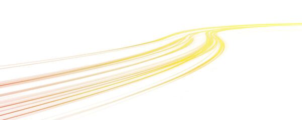 Shiny vector wave with flash trail png
