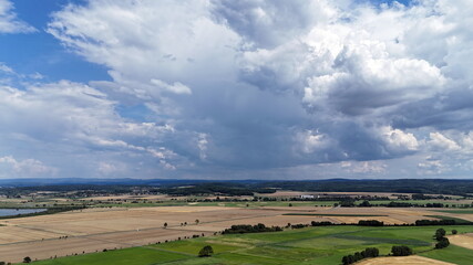 Felder bei Berstadt in der Wetterau