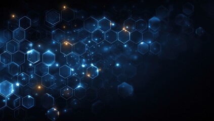 Abstract digital honeycomb pattern (1)