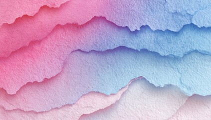 Abstract layered textured paper