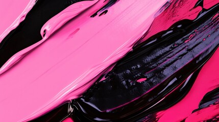 Abstract background with different shades of purple, black and fuchsia paint smears. Stylish minimalist concept for banner design, wallpaper, packaging or cosmetic advertising.
