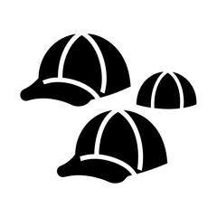 Vintage baseball caps arranged on weathered wooden table, nostalgic sporting accessories evoking timeless charm and history