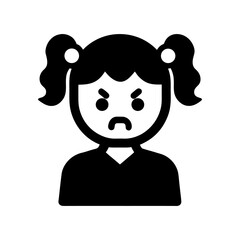 Angry red-haired girl scowling in chaotic playground scene of childhood rebellion and raw emotion