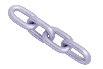 Obraz premium Strong metal chain links interlocking, representing industrial durability and secure connectivity against transparent surface