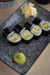Avocado Maki Rolls