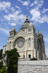 Fototapeta premium The cathedral in Viano Do Castelo, Northern Portugal 