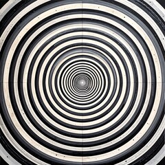 Obraz premium Abstract concentric circles (1)