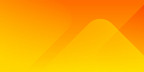 Minimalist banner, Abstract orange geometric background. Modern creative trendy design