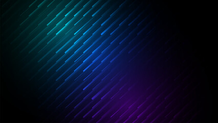 Obraz premium Abstract diagonal falling rain streaks on dark background pattern
