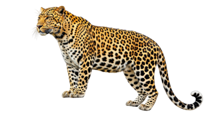Isolated Leopard