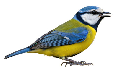Isolated Eurasian Blue Tit Bird © Sergiu