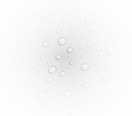 Water borders drip pure droplets and splash with bubble condensation. Transparent mineral liquid with cool rain, dew and refreshing texture.