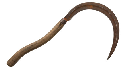 Isolated Antique Sickle