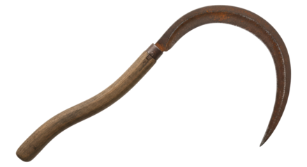 Isolated Antique Sickle