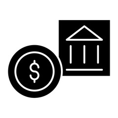 dollar icon glyph