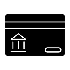 credit card icon glyph