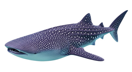 Isolated Whale Shark