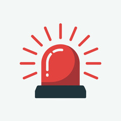 vector illustration of a red switch