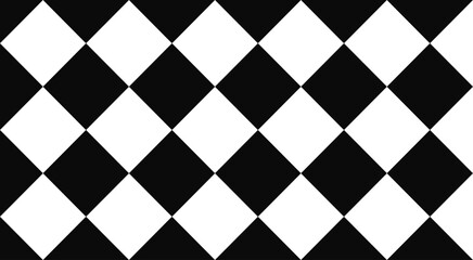 Abstract Monochrome Diamond Pattern Seamless Texture