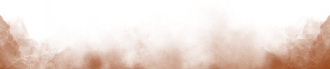 Vector realistic smoke cloud, Abstract gas on transparent background