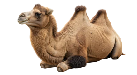 Fototapete Kamel Isolated camel, desert animal  © Sergiu