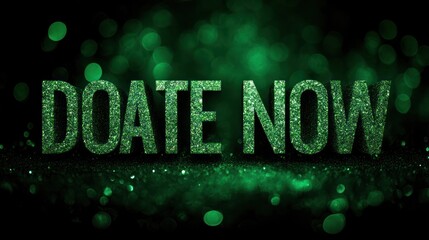 Glitter text doate now