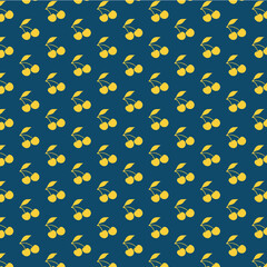 seamless cherry pattern