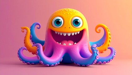 Tentacled Squiggly Smiler