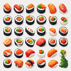 Delicious Sushi Design Very Cool