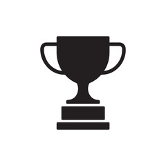 Winner Trophy Cup Vector Icon