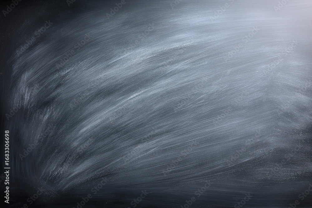 Poster an empty chalkboard with visible chalk marks and space for content. the textures evoke a sense of hi