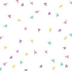 알록달록한 스프링 컨페티