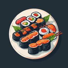 Delicious Sushi Design Very Cool