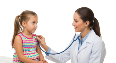 Examining girl examination Patient. Girl doctor Patient patient Doctor Young child