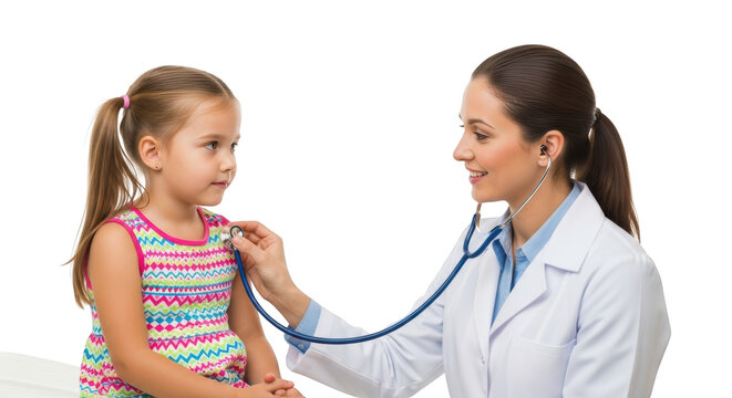 Examining girl examination Patient. Girl doctor Patient patient Doctor Young child