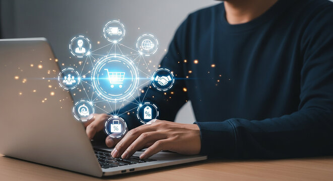 Empowering Online Shopping User Navigating E Commerce with Seamless Digital Integration for Enhanced Customer Experience - Powered by Adobe