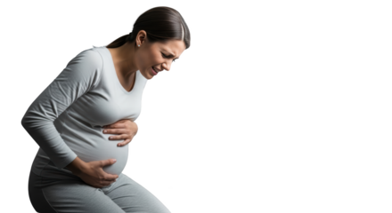 Pregnant labor Woman Labor Pains. pregnant Experiencing pain Pains pregnancy discomfort